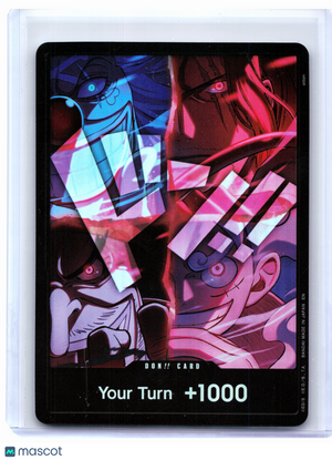 2022 One Piece—DON!! Card English Version 2nd Anniversary Set—DON!! Foil