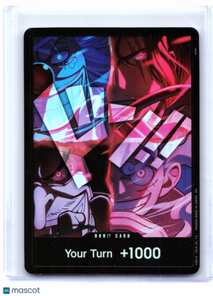 2022 One Piece—DON!! Card English Version 2nd Anniversary Set—DON!! Foil