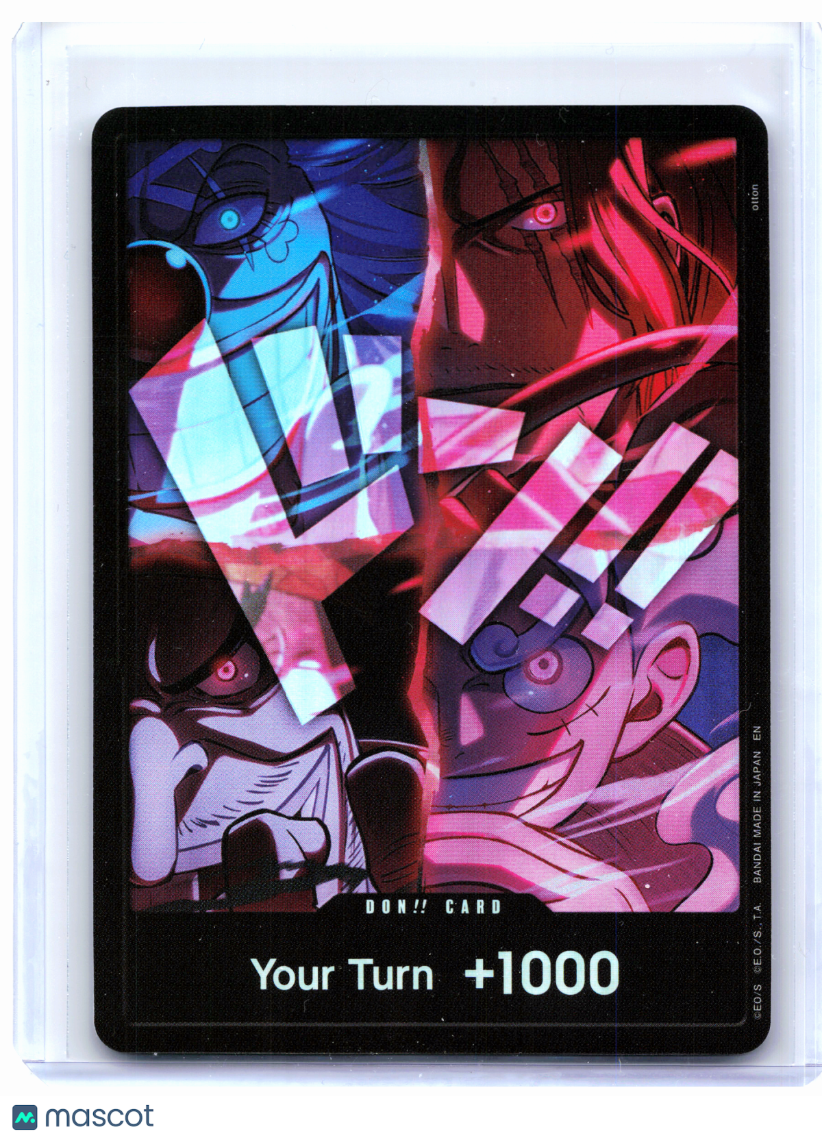 2022 One Piece—DON!! Card English Version 2nd Anniversary Set—DON!! Foil