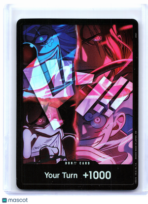 2022 One Piece—DON!! Card English Version 2nd Anniversary Set—DON!! Foil