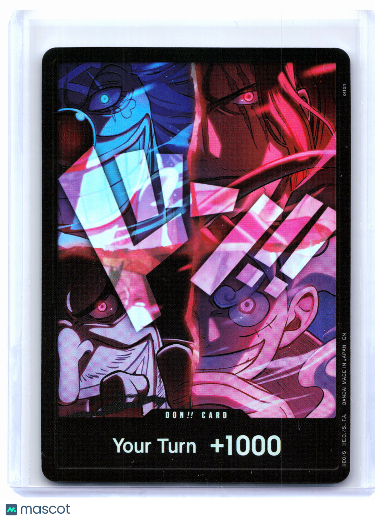 2022 One Piece—DON!! Card English Version 2nd Anniversary Set—DON!! Foil