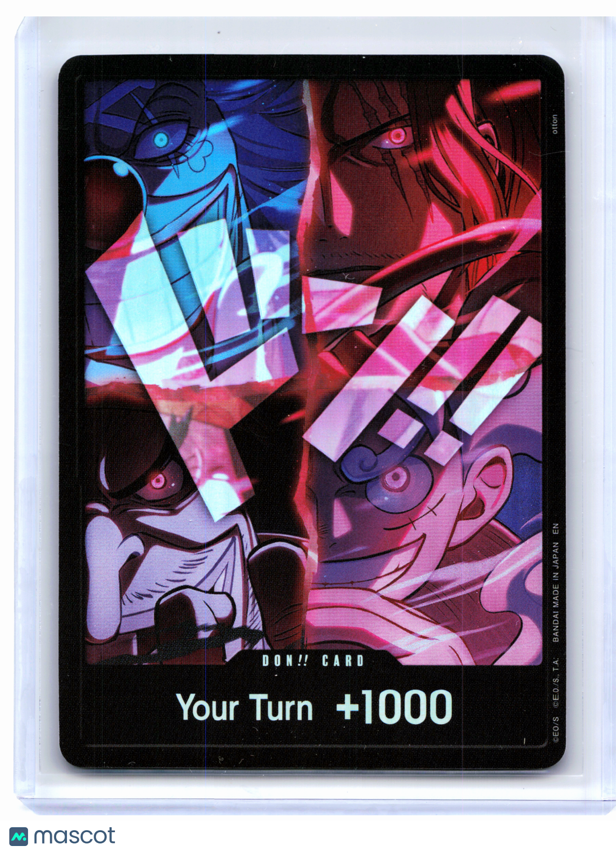 2022 One Piece—DON!! Card English Version 2nd Anniversary Set—DON!! Foil