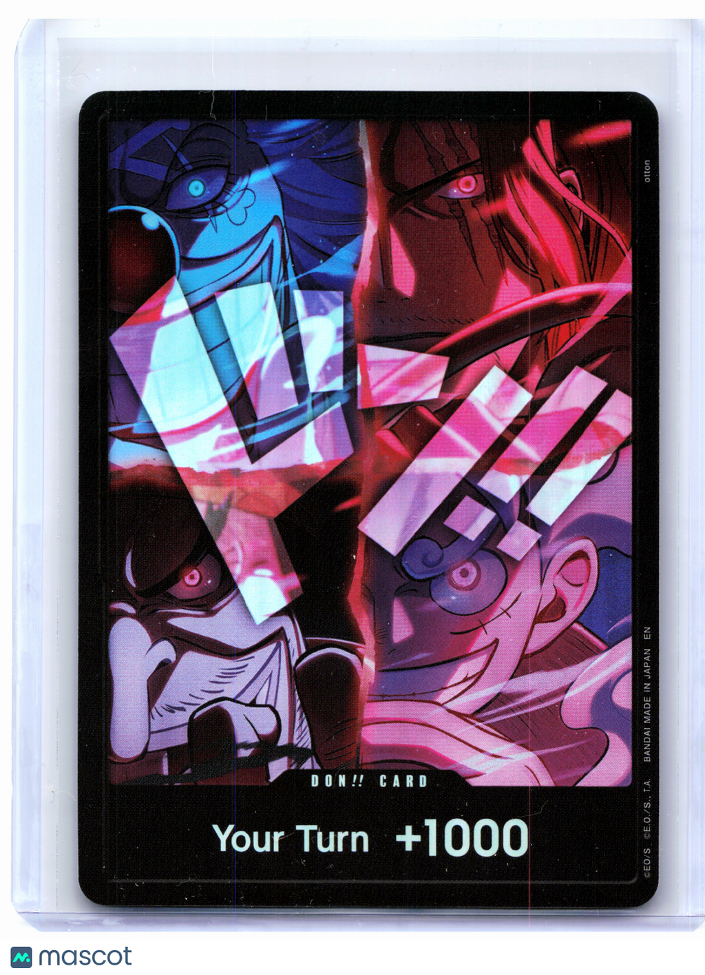 2022 One Piece—DON!! Card English Version 2nd Anniversary Set—DON!! Foil