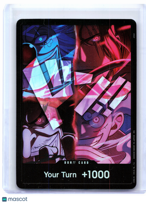 2022 One Piece—DON!! Card English Version 2nd Anniversary Set—DON!! Foil