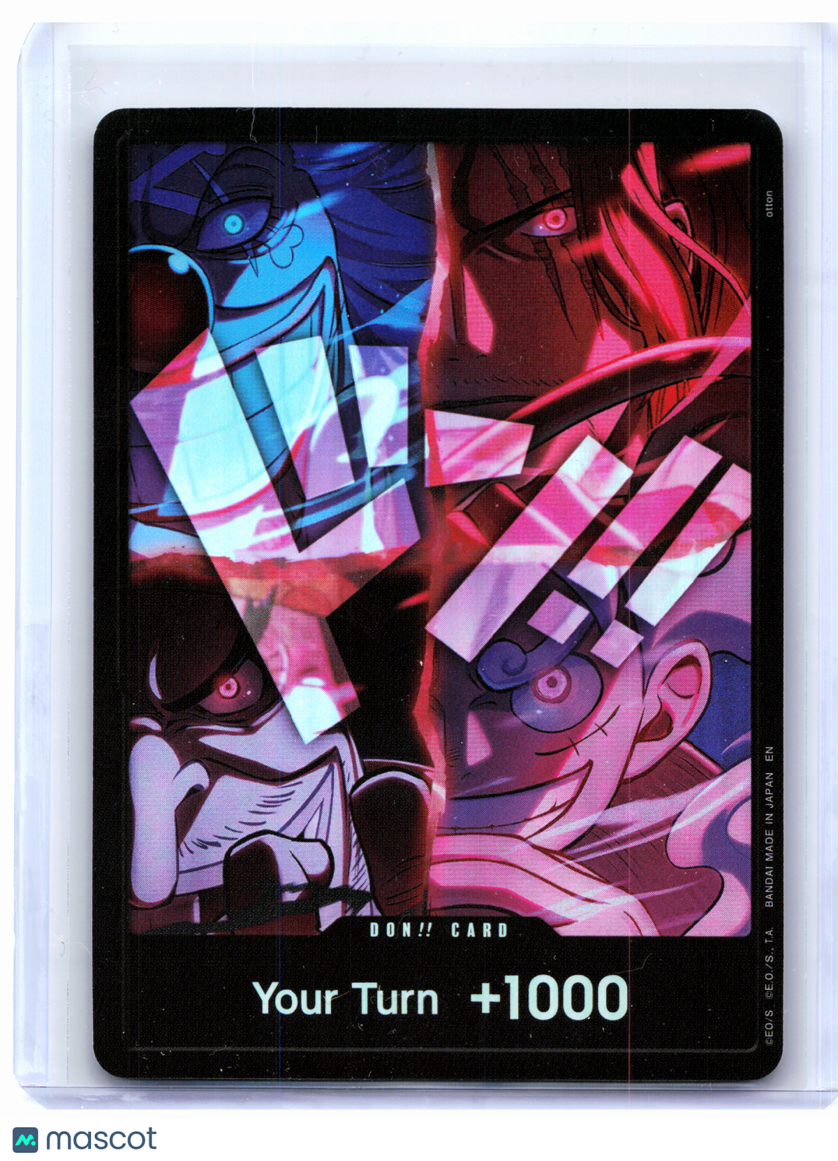 2022 One Piece—DON!! Card English Version 2nd Anniversary Set—DON!! Foil