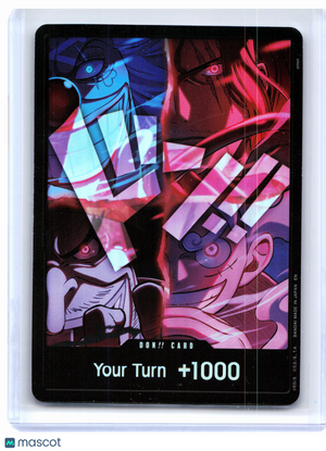 2022 One Piece—DON!! Card English Version 2nd Anniversary Set—DON!! Foil