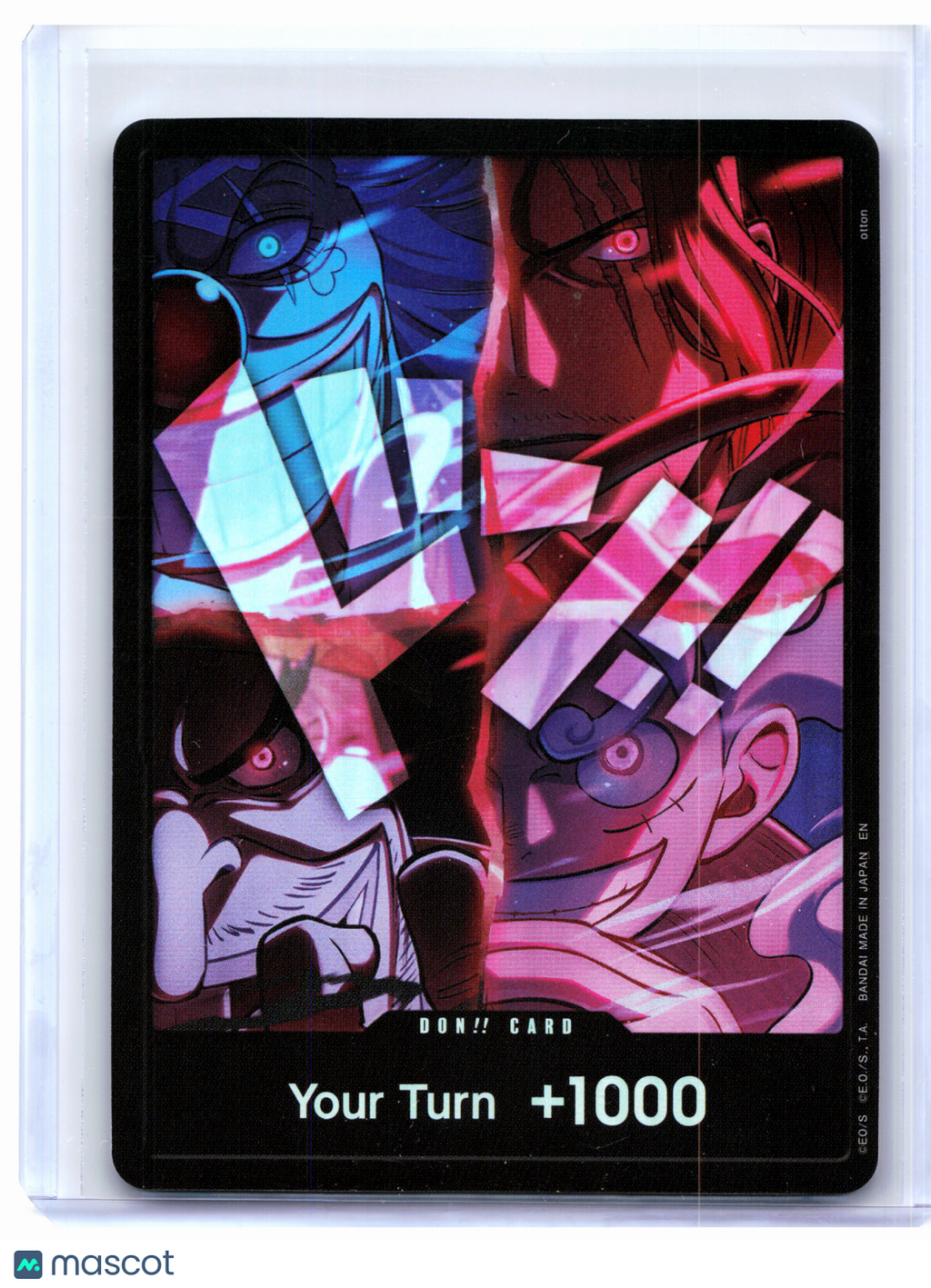 2022 One Piece—DON!! Card English Version 2nd Anniversary Set—DON!! Foil