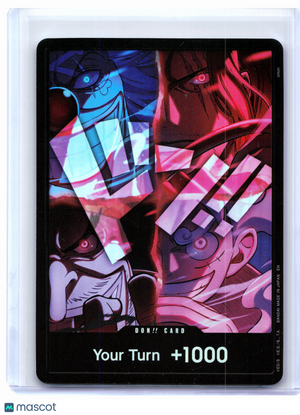 2022 One Piece—DON!! Card English Version 2nd Anniversary Set—DON!! Foil