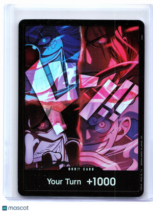 2022 One Piece—DON!! Card English Version 2nd Anniversary Set—DON!! Foil