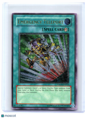 2008 Yu-Gi-Oh!—Emergency Teleport #TDGS-EN053 The Duelist Genesis—Ultimate Rare