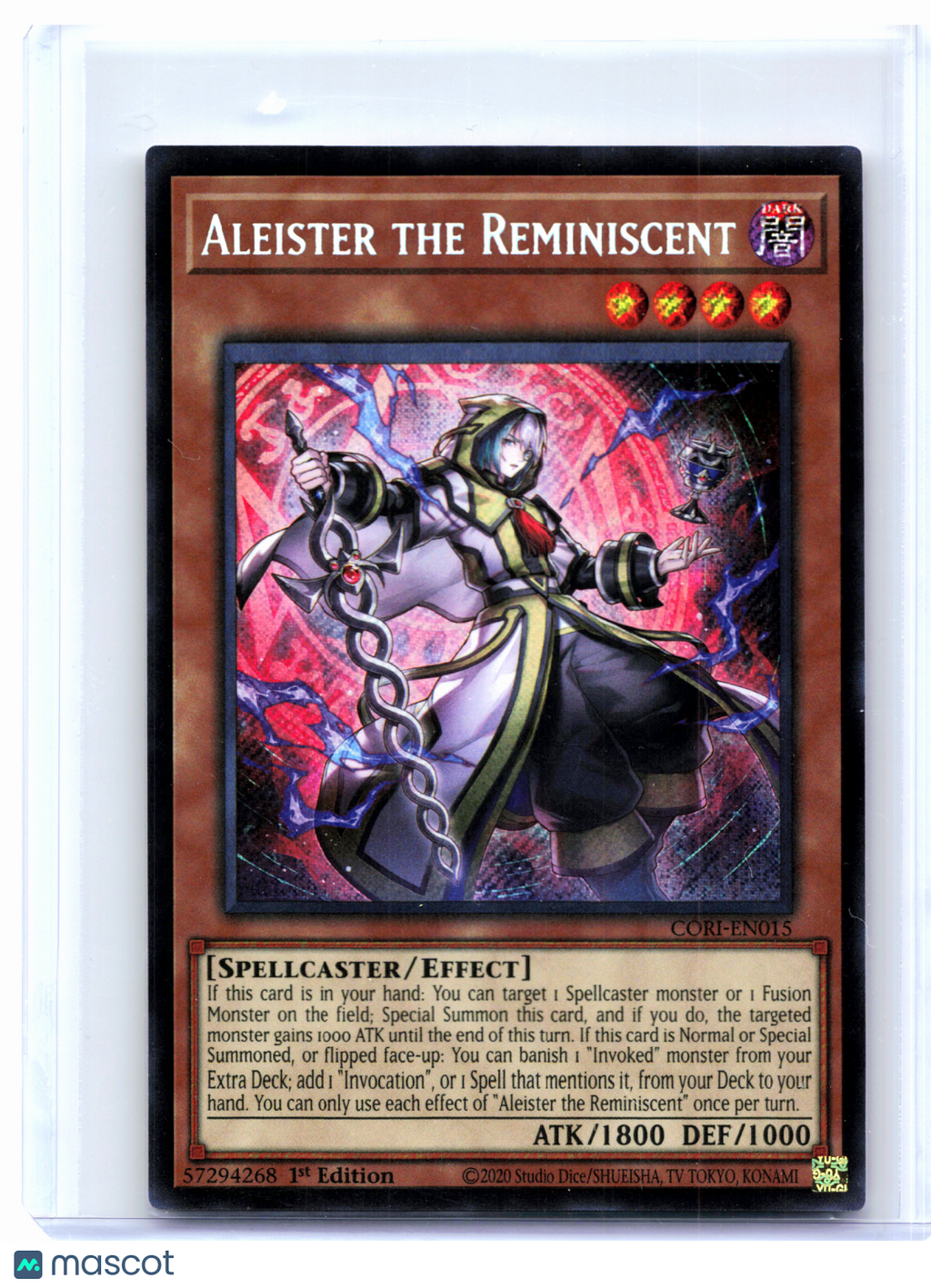 2026 YuGiOh!—Aleister the Reminiscent #CORI-EN015 Chaos Origins—Secret Rare (1E)