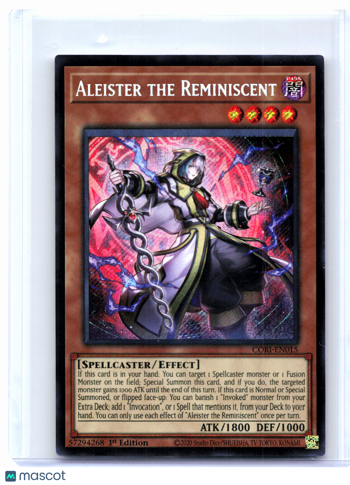 2026 YuGiOh!—Aleister the Reminiscent #CORI-EN015 Chaos Origins—Secret Rare (1E)