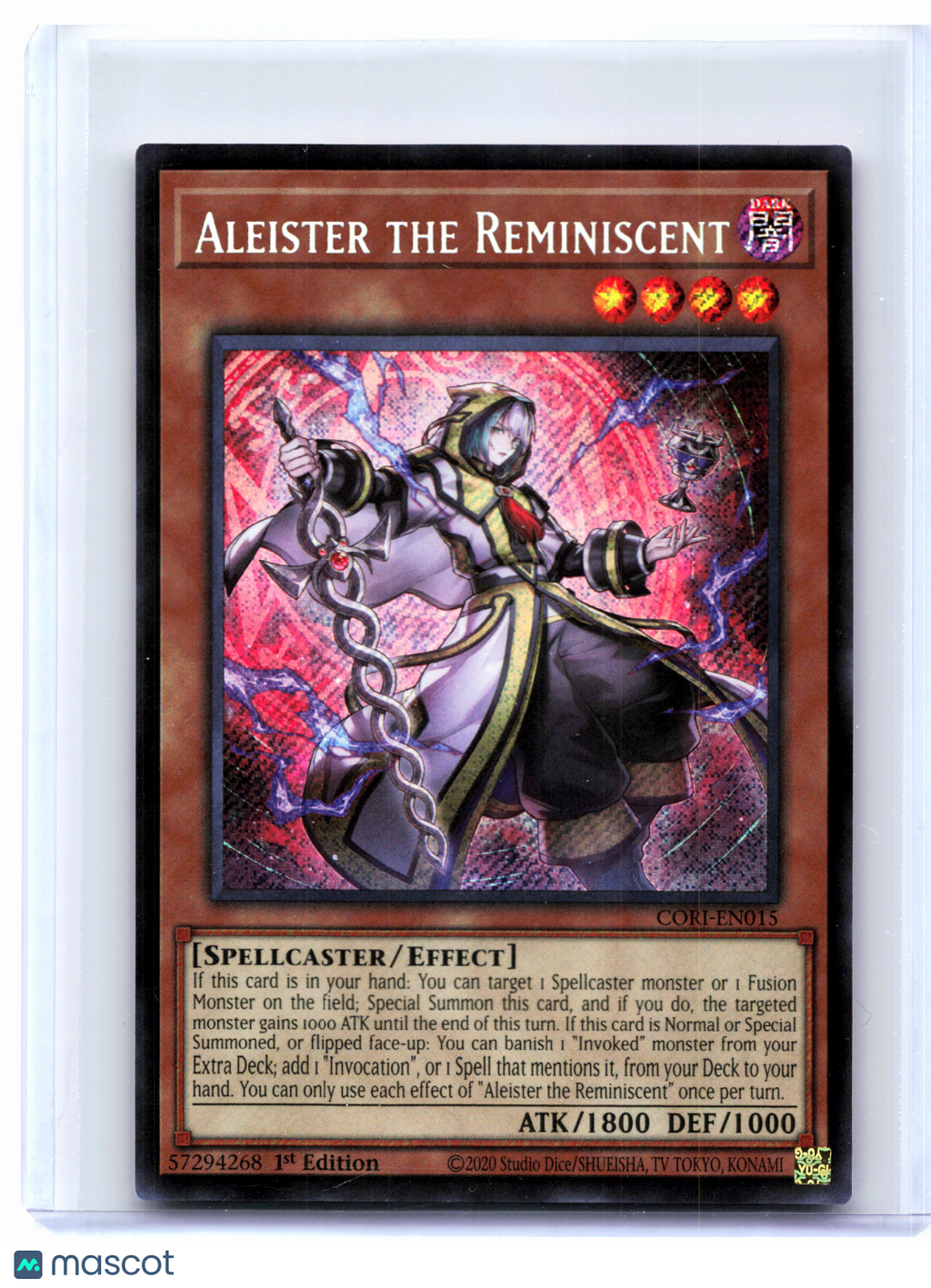 2026 YuGiOh!—Aleister the Reminiscent #CORI-EN015 Chaos Origins—Secret Rare (1E)