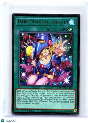 2026 Yu-Gi-Oh!—Dark Magical Curtain #MAMO-EN003 Magnificent Monsters—UR (1E)