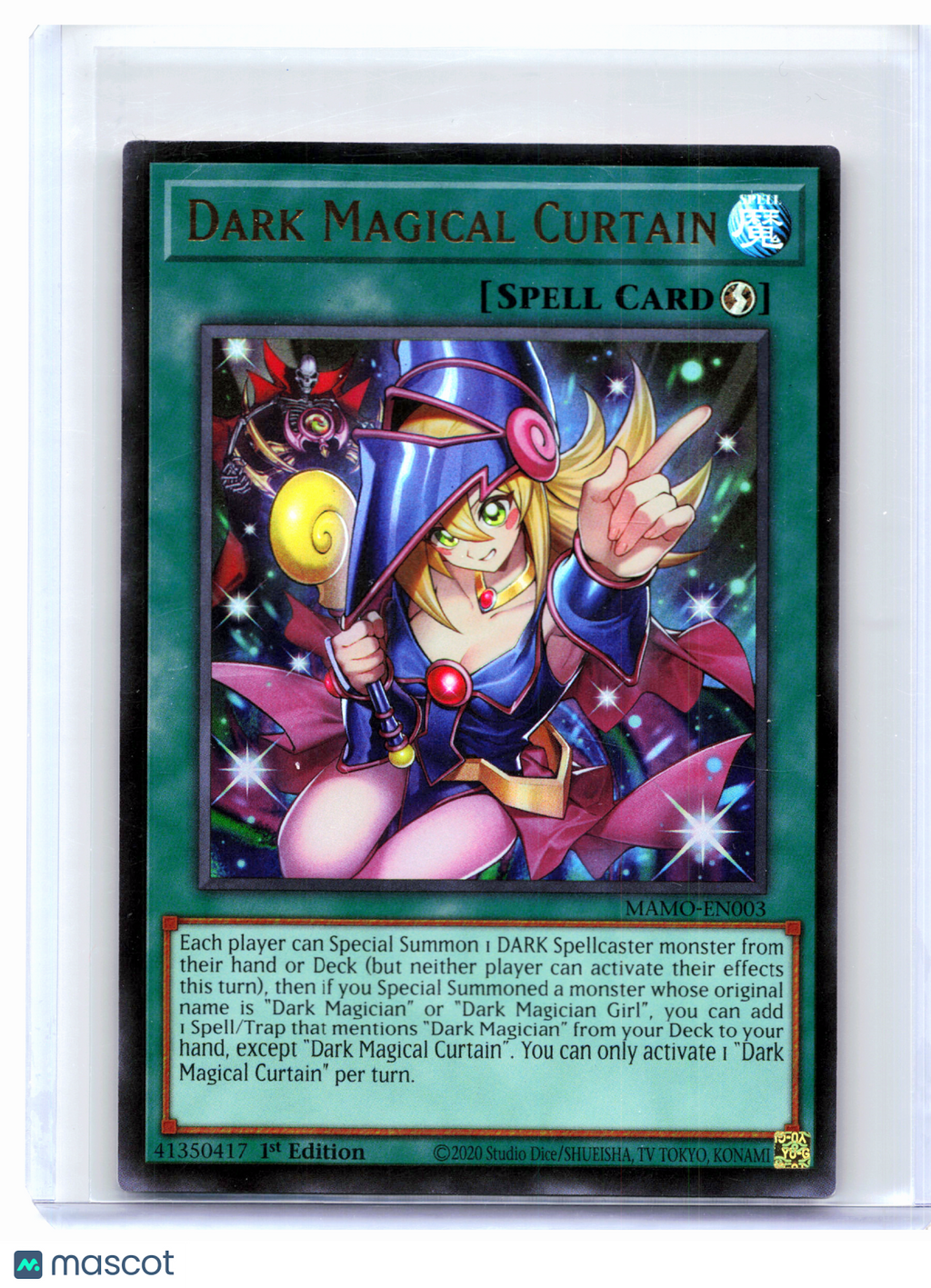 2026 Yu-Gi-Oh!—Dark Magical Curtain #MAMO-EN003 Magnificent Monsters—UR (1E)