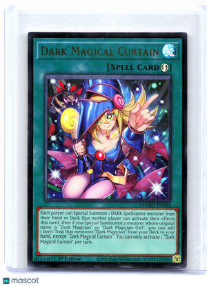2026 Yu-Gi-Oh!—Dark Magical Curtain #MAMO-EN003 Magnificent Monsters—UR (1E)