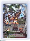 2023 Digimon Card Game—GeoGreymon #BT12-038 Across Time—Common Foil
