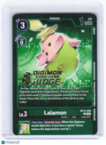 2023 Digimon Card Game—Lalamon (Judge Pack 5) #BT13-049 (BT-13)—Common Foil (LP)