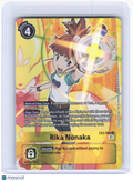2022 Digimon Card Game—Rika Nonaka (Alt Art) #EX2-060 Digital Hazard—Rare Foil