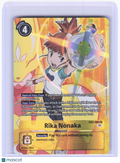 2022 Digimon Card Game—Rika Nonaka (Alt Art) #EX2-060 Digital Hazard—Rare Foil