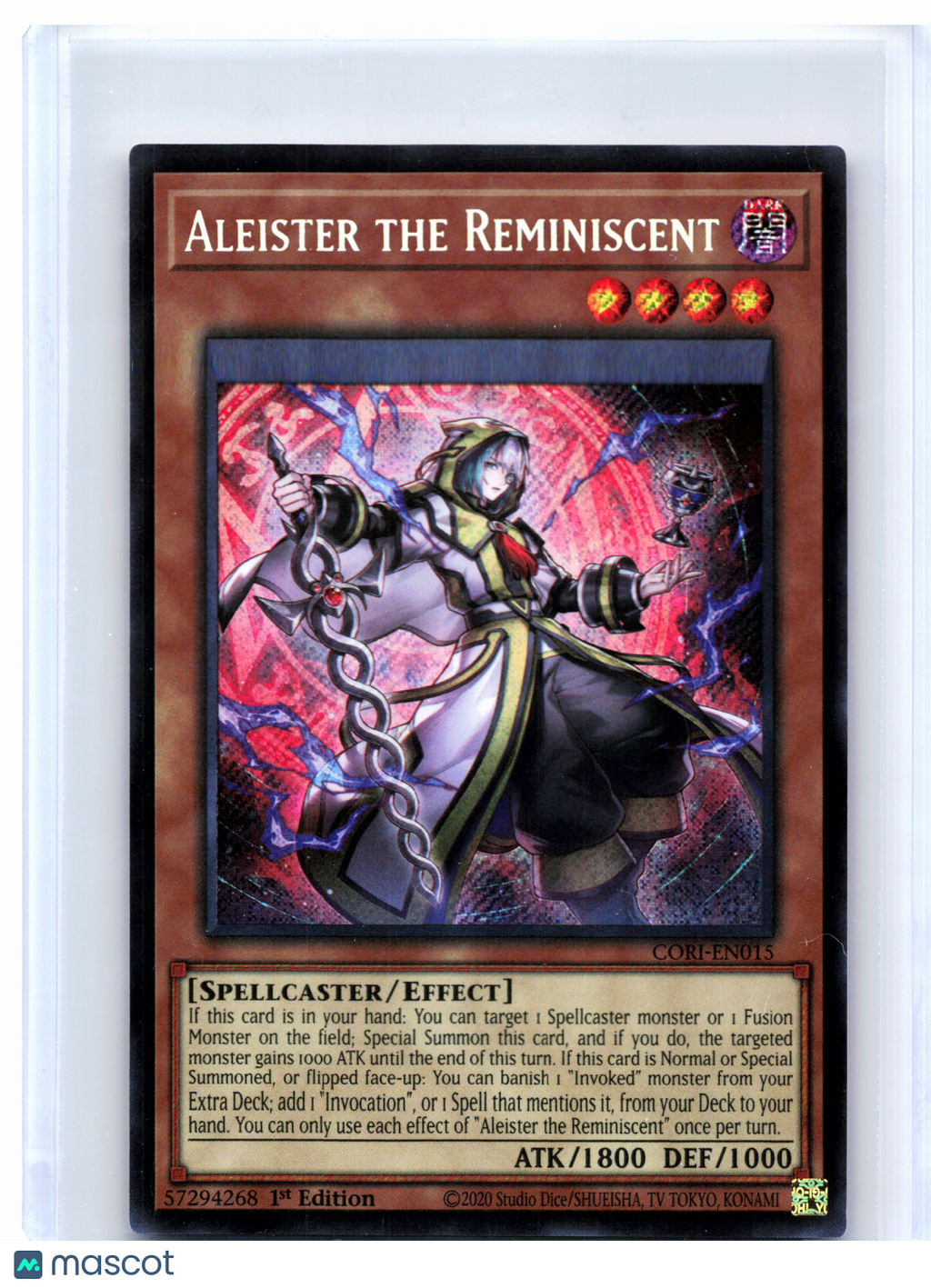 2026 YuGiOh!—Aleister the Reminiscent #CORI-EN015 Chaos Origins—Secret Rare (1E)