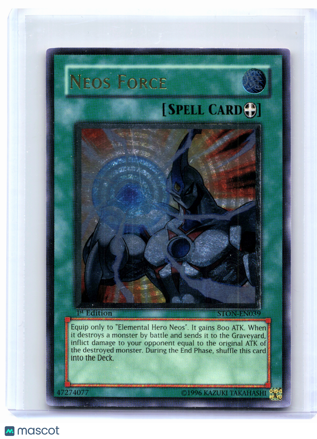 2007 Yu-Gi-Oh!—Neos Force #STON-EN039 Strike of Neos—Ultimate Rare (1st Edition)