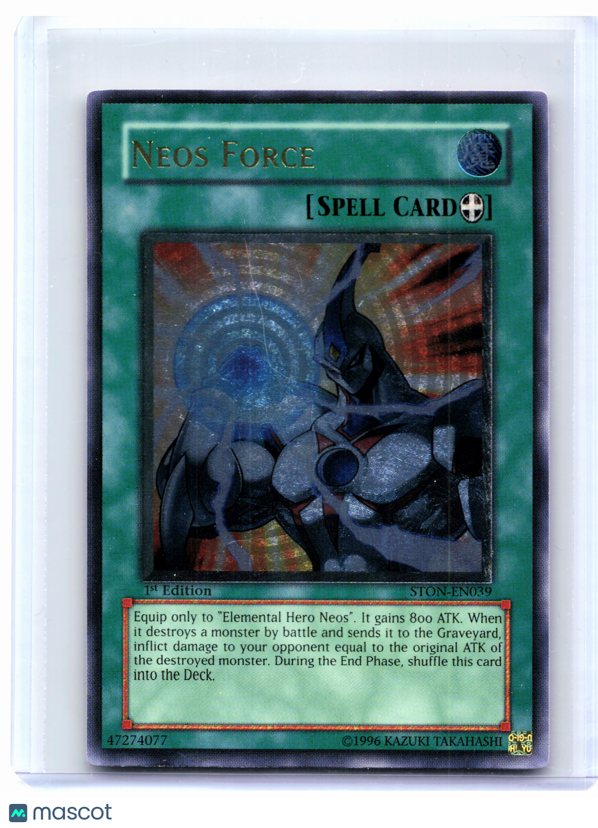 2007 Yu-Gi-Oh!—Neos Force #STON-EN039 Strike of Neos—Ultimate Rare (1st Edition)