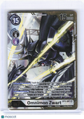 2021 Digimon Card Game—Omnimon Zwart #BT5-087 Battle of Omni—Super Rare Foil