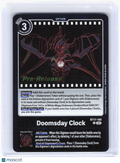 2024 Digimon Card Game—Doomsday Clock #BT17-100 (BT-17_PR)—Uncommon Foil