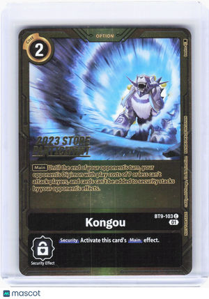 2023 Digimon Card Game—Kongou #BT9-103 X Record—Promo Foil