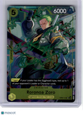 2025 One Piece Card Game—Roronoa Zoro #OP07-113 One Piece Day Dallas 2025—Foil