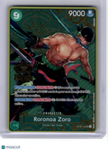 One Piece Card Game—Roronoa Zoro #OP06-118 One Piece 2nd Anniversary Set—SEC