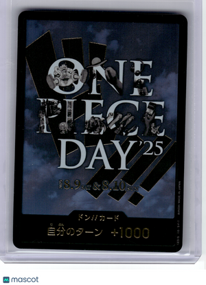 2025 One Piece Card Game—One Piece Day DON!!—Promo Foil Japanese