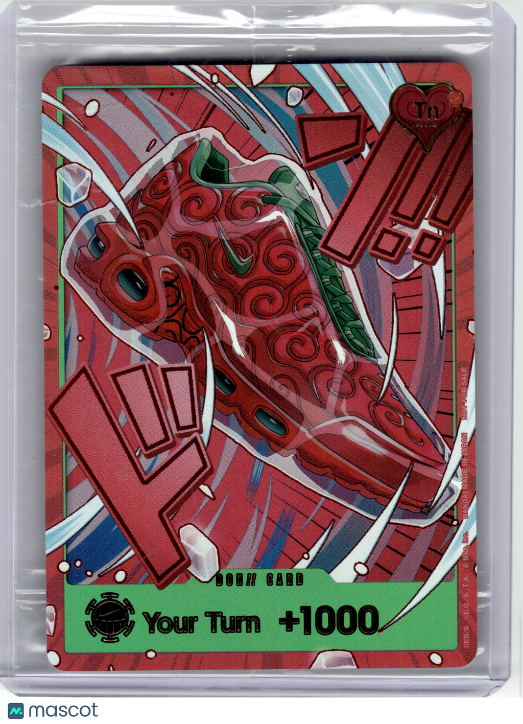 2026 One Piece Card Game—DON!! (Nike Collab) Promo— Foil