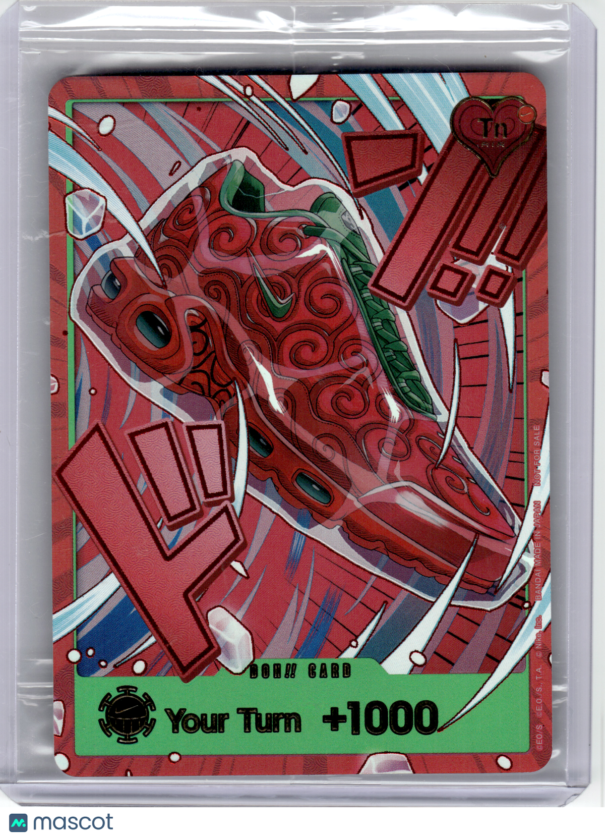 2026 One Piece Card Game—DON!! (Nike Collab) Promo— Foil