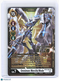 2023 Digimon Card Game—Omnimon: Merciful Mode #BT9-083 X Record—Promo Foil (LP)