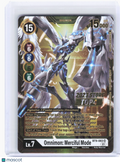 2023 Digimon Card Game—Omnimon: Merciful Mode #BT9-083 X Record—Promo Foil (LP)
