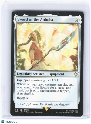 2025 Magic: The Gathering—Sword of the Animist #362 (FIC)—Rare Non-Foil