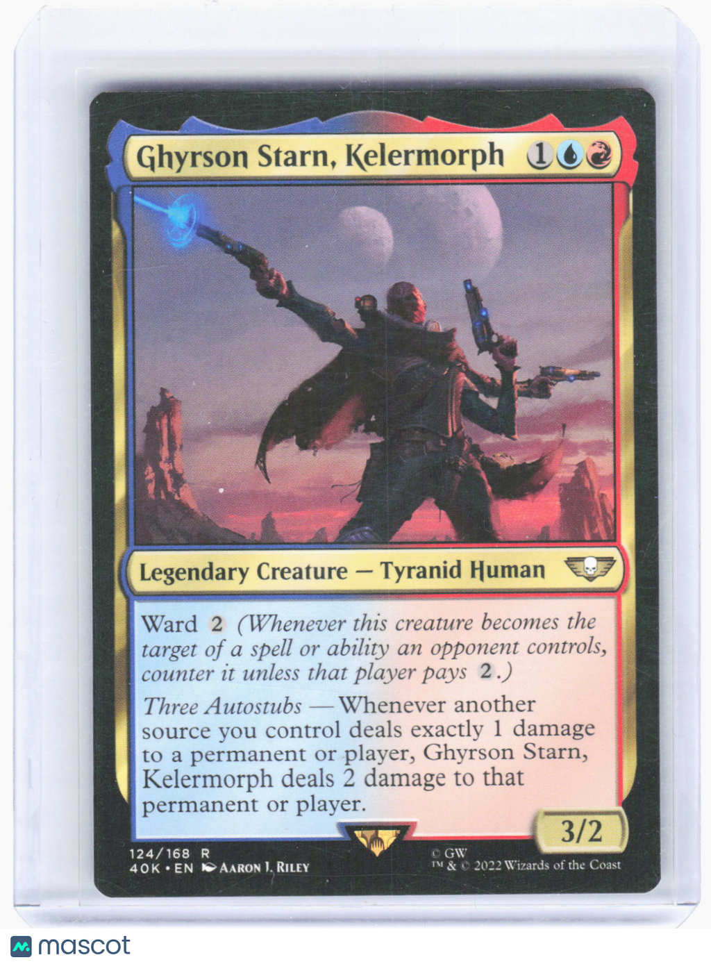 2022 Magic: The Gathering—Ghyrson Starn, Kelermorph #124 (40K)—Rare Non-Foil