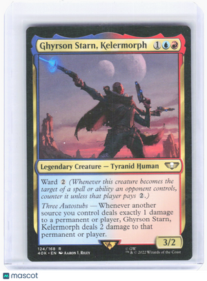 2022 Magic: The Gathering—Ghyrson Starn, Kelermorph #124 (40K)—Rare Non-Foil