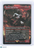 2025 Magic: The Gathering—Kratos, God of War #2207 (SLD)—Mythic Foil