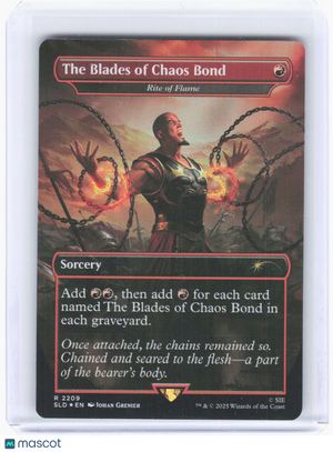 2025 Magic: The Gathering Rite of Flame #2209 (SLD)—Rare Foil (LP)