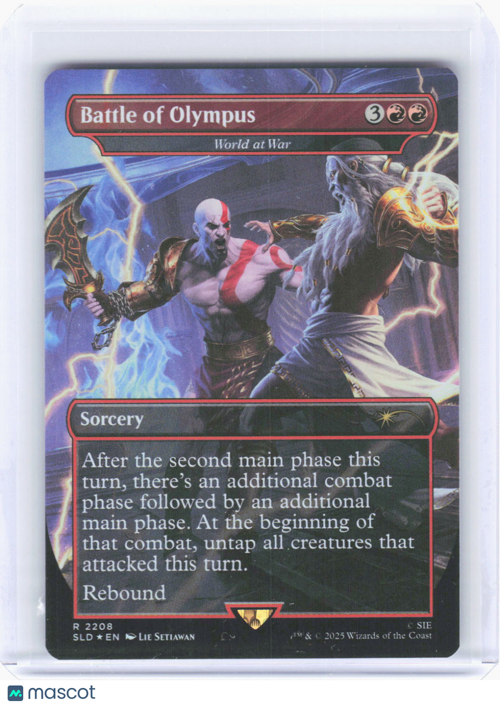 2025 Magic: The Gathering—Battle of Olympus - World at War #2208 (SLD)—Rare Foil