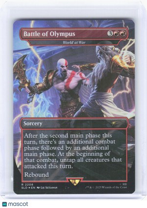 2025 Magic: The Gathering—Battle of Olympus - World at War #2208 (SLD)—Rare Foil