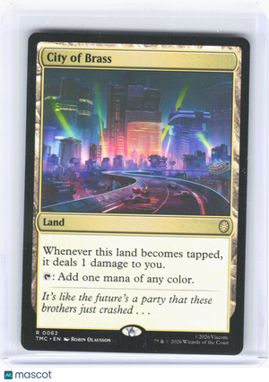 2026 Magic: The Gathering—City of Brass #062 (TMC)—Rare Non-Foil