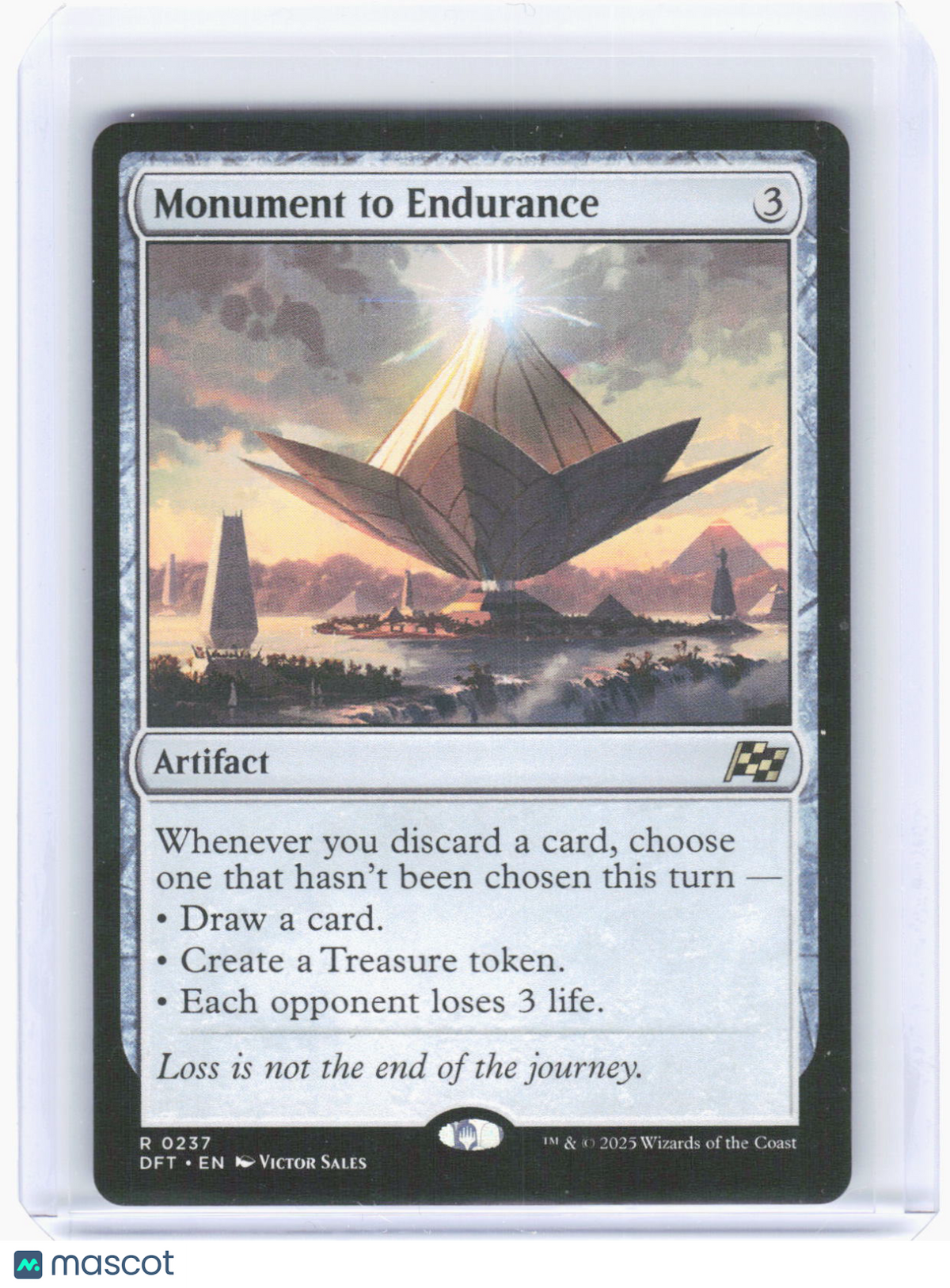 2025 Magic: The Gathering—Monument to Endurance #237 Aetherdrift—Rare Non-Foil