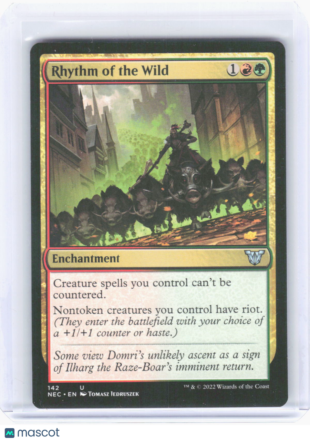 2022 Magic: The Gathering—Rhythm of the Wild #142 (NEC)—Uncommon Non-Foil