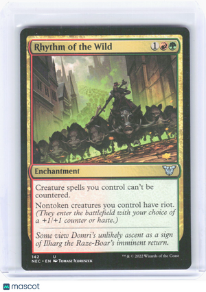 2022 Magic: The Gathering—Rhythm of the Wild #142 (NEC)—Uncommon Non-Foil