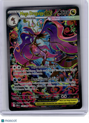 2026 Pokemon—Mega Dragalge ex #118 Chaos Rising—Special Illustration Rare Holo