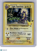 2021 Pokemon—Light Toxtricity #SWSH137 CCL—Black Star Promo Holo